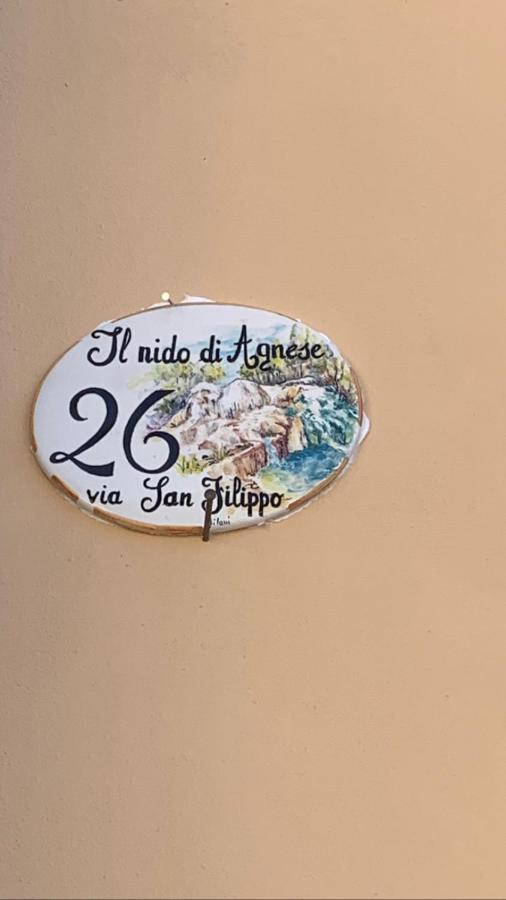 Il Nido Di Agnese Leilighet Bagni San Filippo Eksteriør bilde